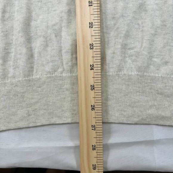 NWT - Fossil - Women's William V Neck Oatmeal Heather - Size: Medium - Picture 7 of 9